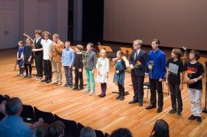 Komponistenklasse Dresden 2014 Probe Festspielhaus Hellerau